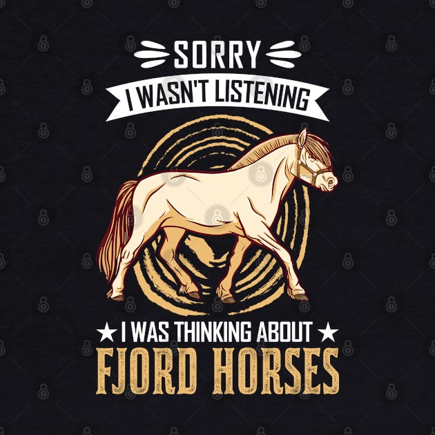 Fjord Horse Norwegian by favoriteshirt